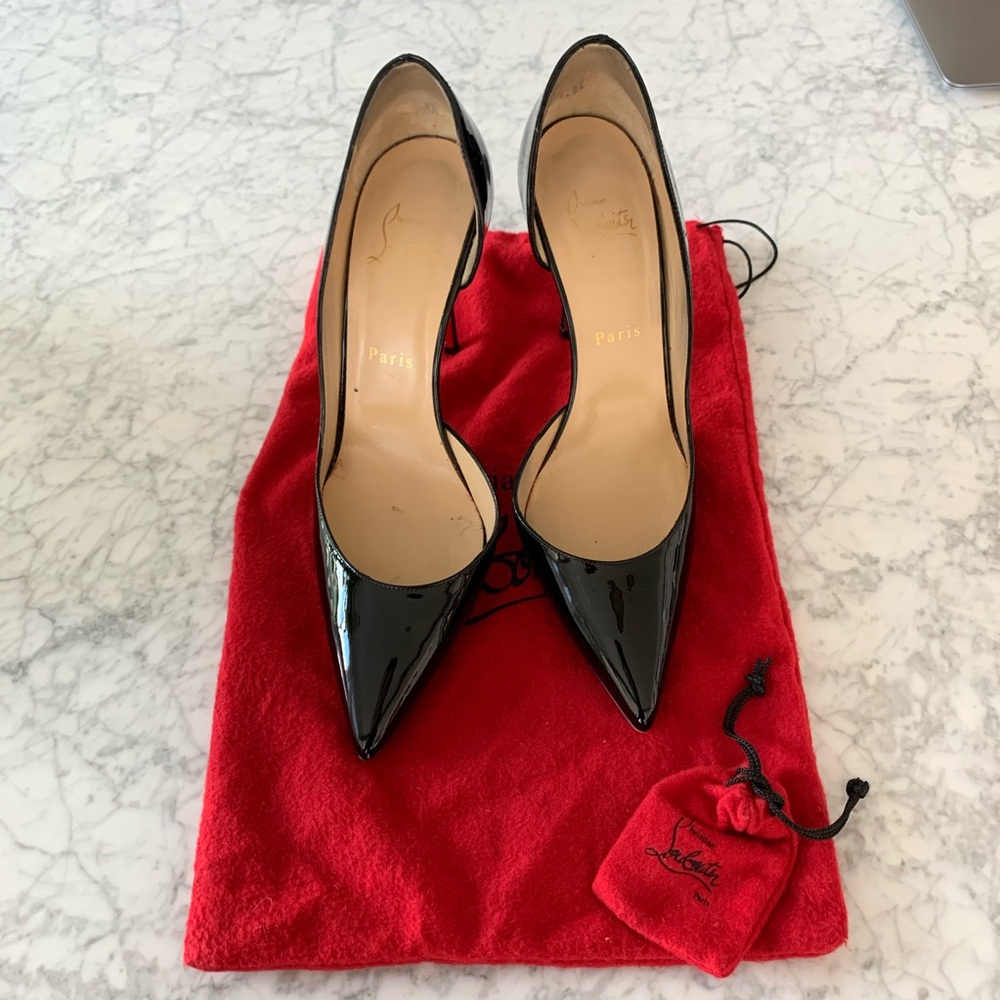 Christian Louboutin d'Orsay Patent Pumps